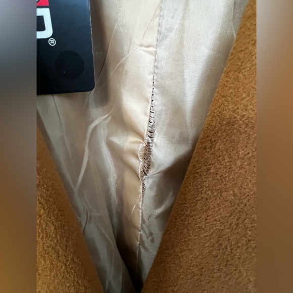 Camel Brown Belted Microfleece Coat - Picture 5 of 7